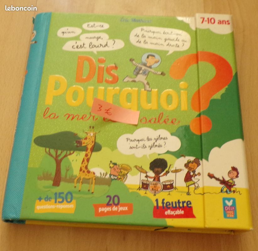 Livre Dis Pourquoi ? 7-10 ans (image 1)