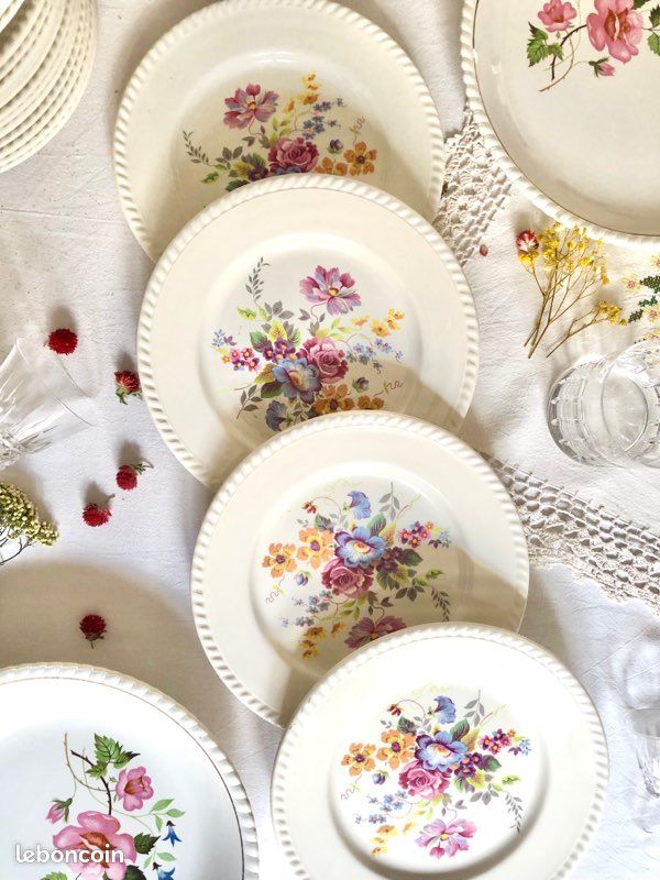 Assiettes Luneville (image 1)
