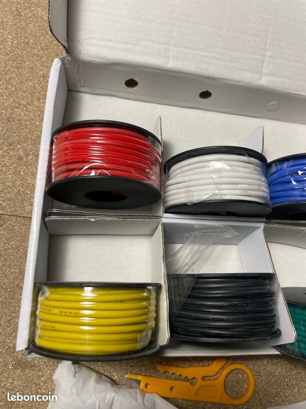 Kit de câblage électrique Xinwang – câble PVC 16 AWG neuf jamais utilisé (image 4)