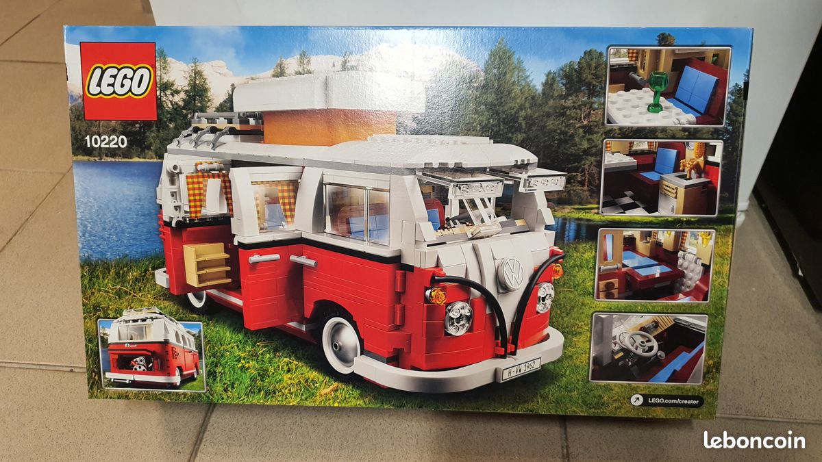 Lego 10220 - Le camping-car Volkswagen T1 (neuf scellé) (image 2)