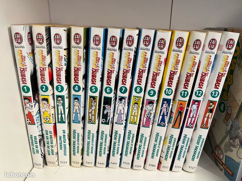 Lot manga captain tsubasa olive et Tom 1 à 13 (image 1)