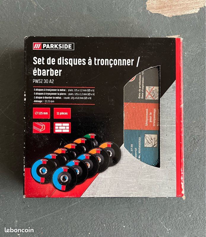 Disques à Tronçonner Et ébarber Parkside Performance - Au Choix - Neuf En Emballage D'origine