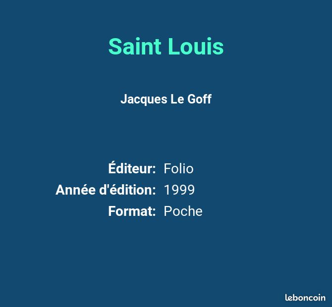 Saint Louis - Jacques Le Goff (image 2)