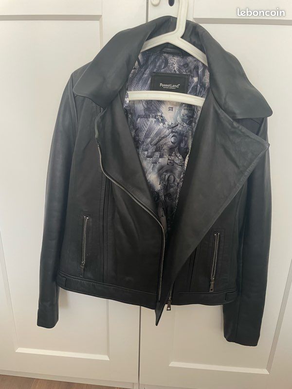 Forestland Cuir Forestland Manteau Manteau ForestLand De La Taille