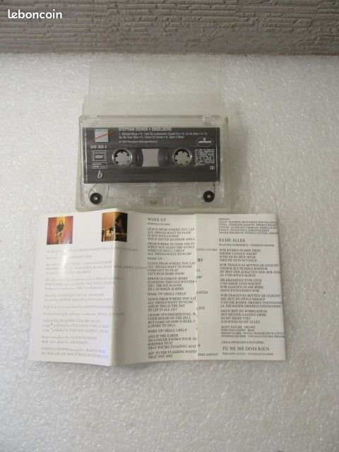 2 Cassettes audio Stephan Eicher (ou à l'unité) (image 2)