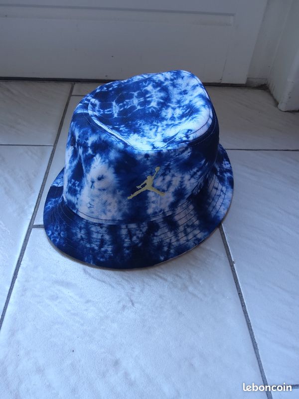 Bob nike air jordan airjordan bleu et blanc taille unique