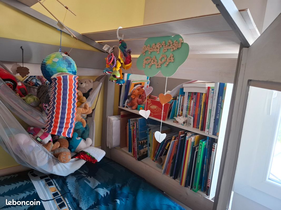 Lit Cabane enfant Clos 90x190 (image 5)