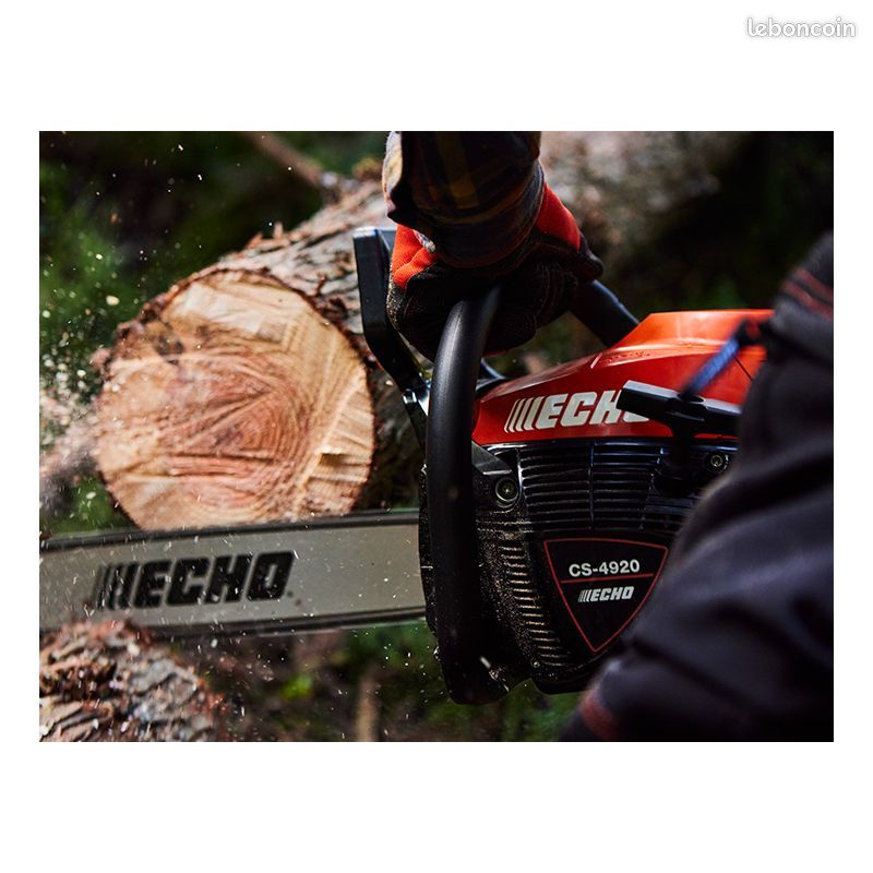Tronçonneuse thermique - ECHO - CS4920/45 - Cylindrée 50.1 cm3 - 2.5 kW - Guide 45 cm - Poids 5 kg (image 2)