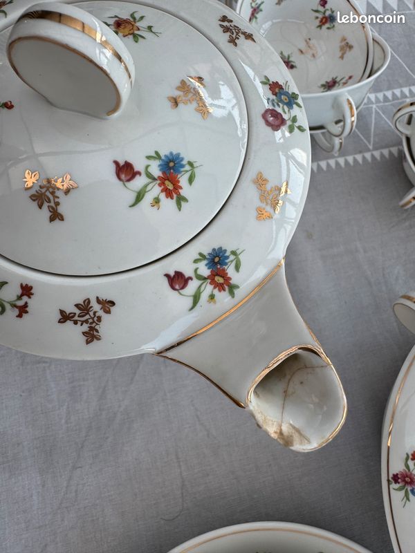 Service en porcelaine ancien Raynaud (image 10)