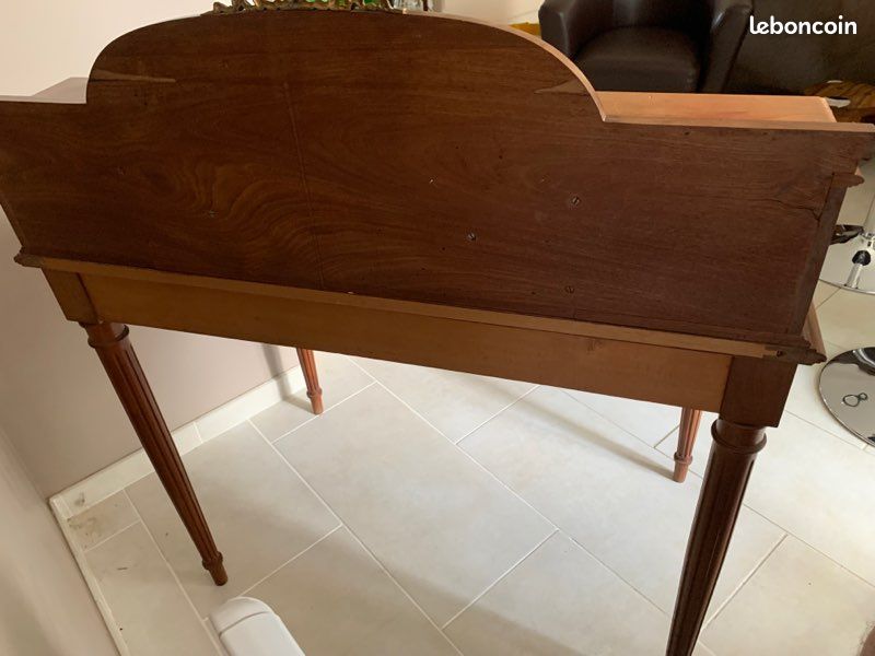 Bureau secrétaire ancien bois (image 5)