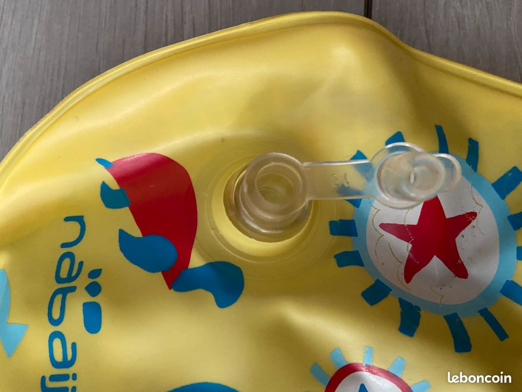 Brassards enfant 11-30kg couleur jaune Nabaiji - décathlon (image 7)