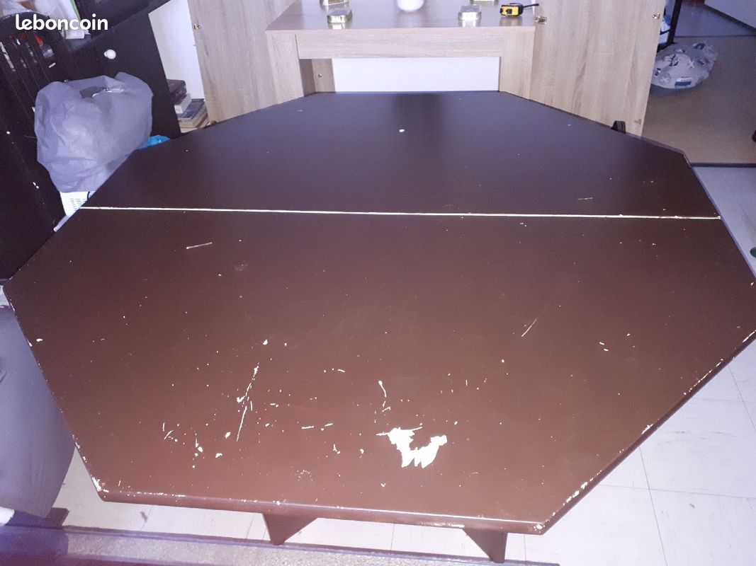 Table de salle avec rallonge centrale (image 1)