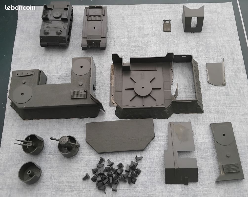Batterie cotière ARFIX 1/72 (d'époque pour pièces) (image 1)