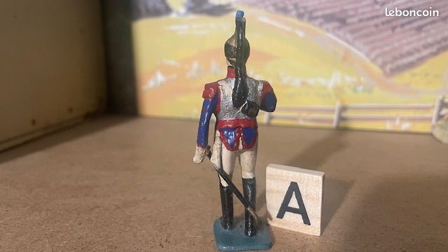 fantassin des cuirassiers à pied, tenue bleu horizon