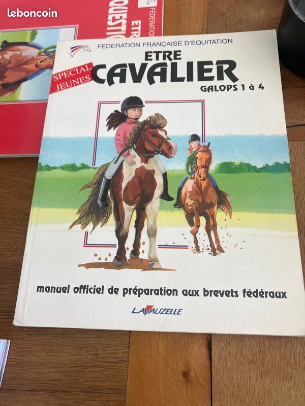 Livre 'Être Cavalier Galops : 1 à 4' - Spécial Jeunes - Bon état
