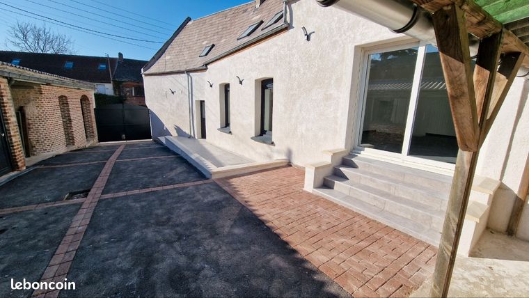 Longère rénovée individuelle 3 chs 120 m2