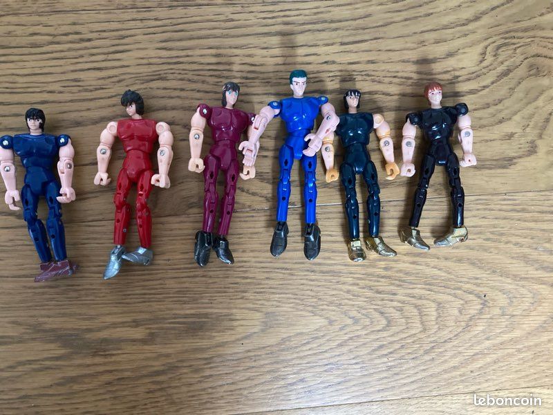 Lot Accessoires Saint Seiya Bandai – 1987 Pièces Détachées