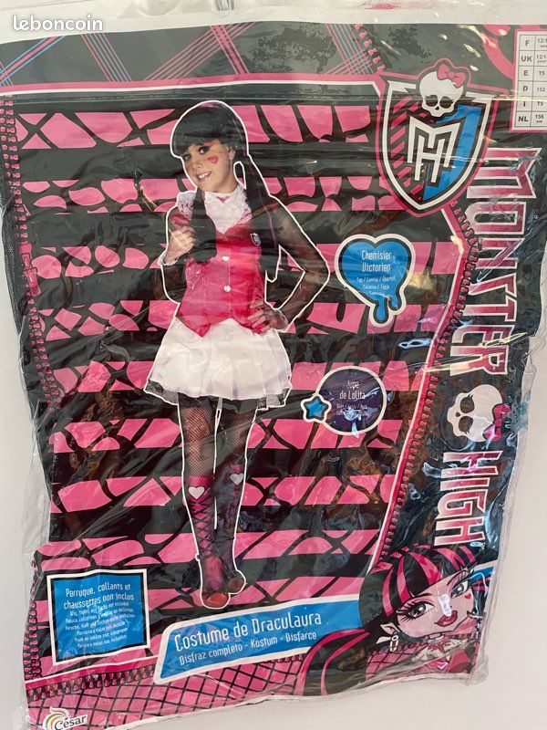 Deguisement draculaura monster high (image 1)