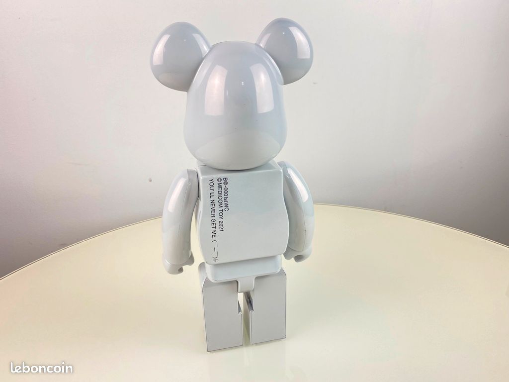 MEDICOM TOY BEARBRICK 1st Model 20th Anniversary Be@rbrick 400% - Neuf