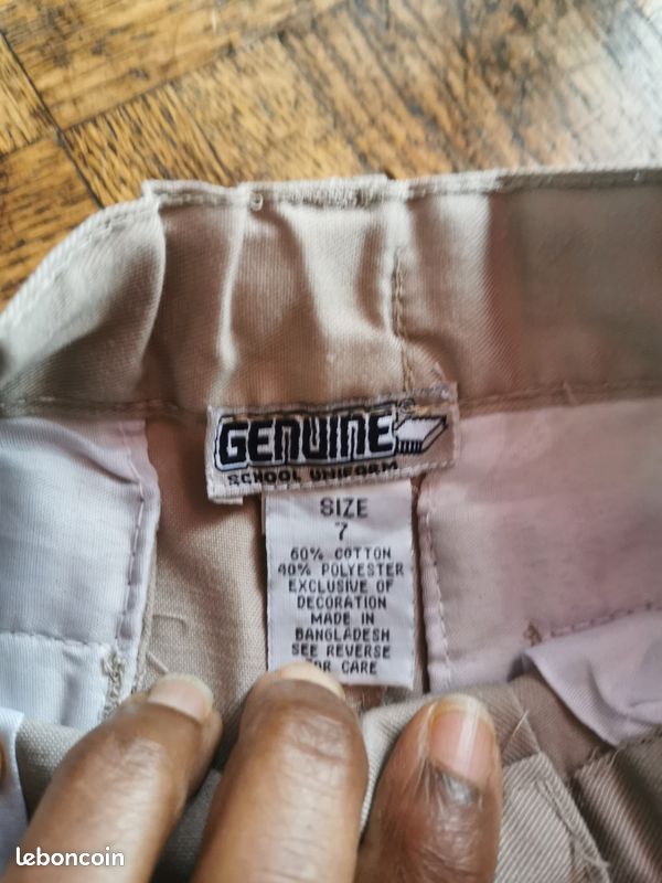 Pantalon taille 7 ans (image 2)