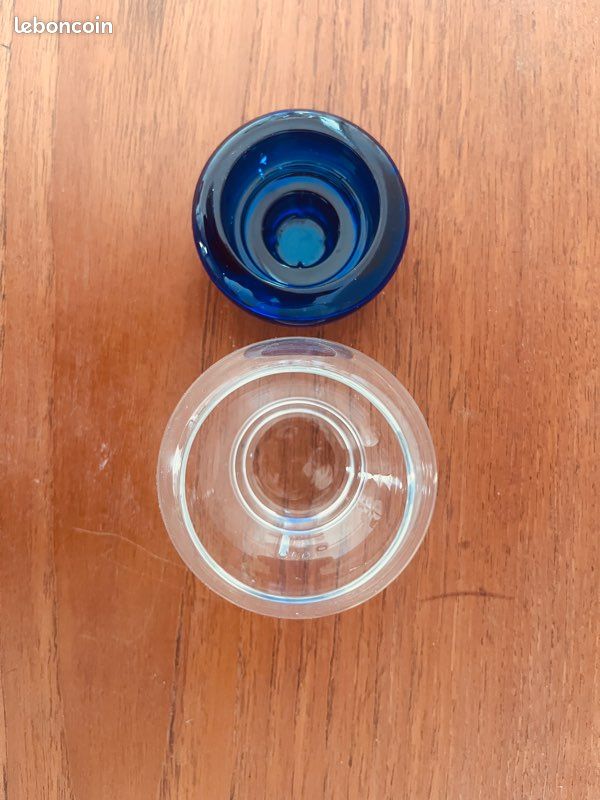 Bol Vintage Luminarc - Verre Cobalt Bleu - Années 70 - Made In France - Occasion