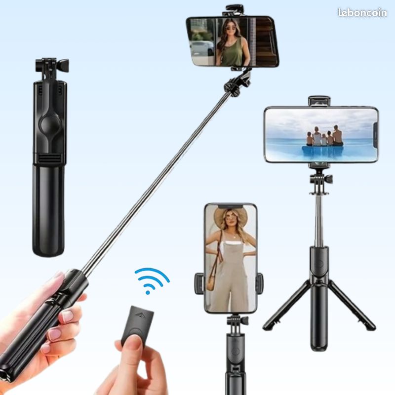 Perche Télescopique à Selfie Xsories Pour Téléphone Portable (Neuf)