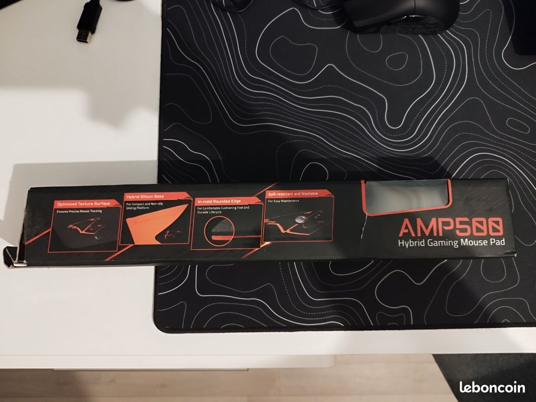 Souris gaming Aorus M3 et tapis de souris Aorus AMP500 (image 7)