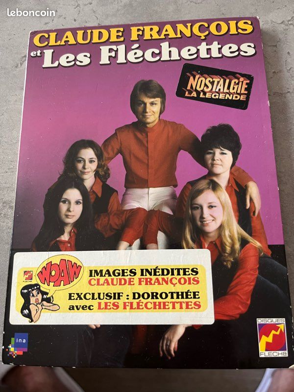 Coffret DVD Claude François et les fléchettes (image 1)