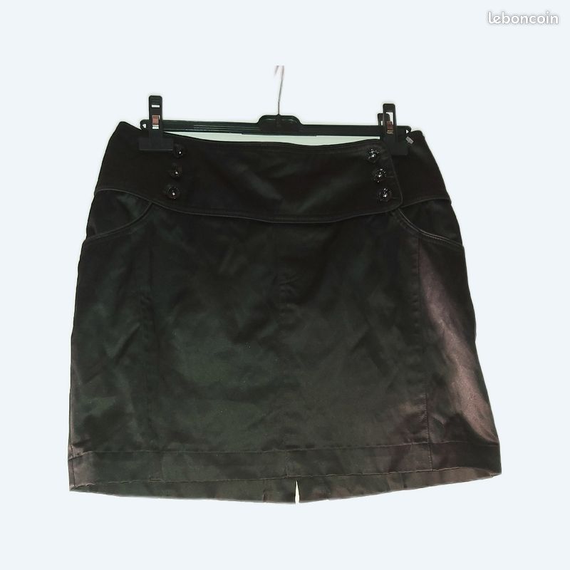 Jupe effet satin T.40 (image 1)