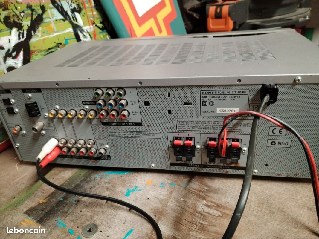 Amplificateur Sony STR-6050 vintage des... - Retropop Culture