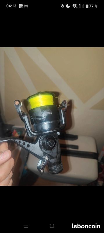 Ensemble peche carpe mer canne telescopique jin long 360 et moulinet 6000 (image 5)