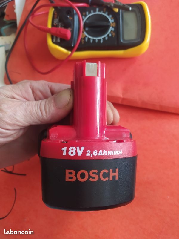 Batterie Bosch 18v , 2,6Ah heavy duty HD en panne (image 1)