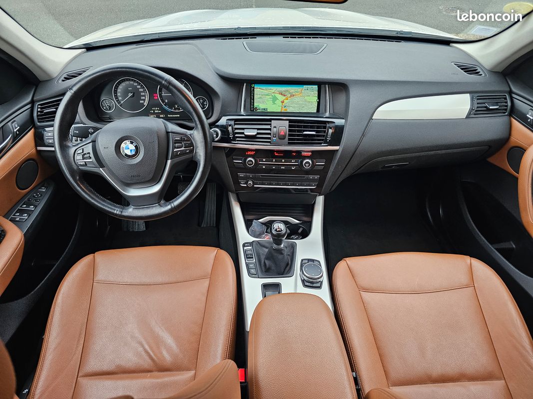 BMW X3 xDrive 20d 190ch Exécutive BV6 - Cuir, GPS, Attelage, Hayon Élec, Suivi (image 7)