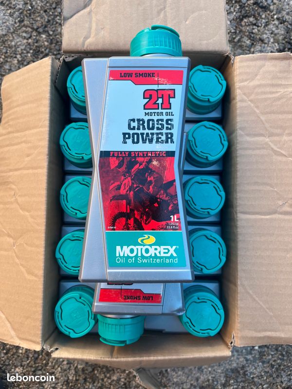 Huile Motorex Cross Power 2 Temps 1L