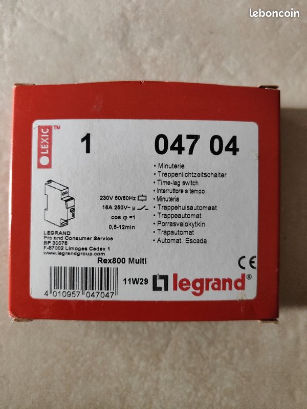Legrand minuterie 047 04 (image 2)