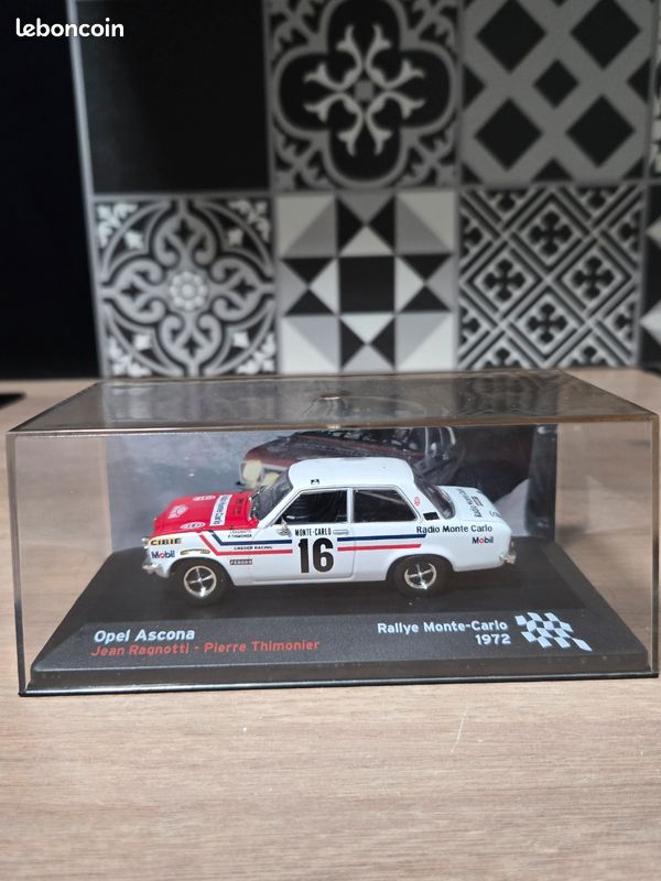 Altaya 1/43 - Opel Ascona 400 - Rallye de Monte-Carlo 1982 - - Collection