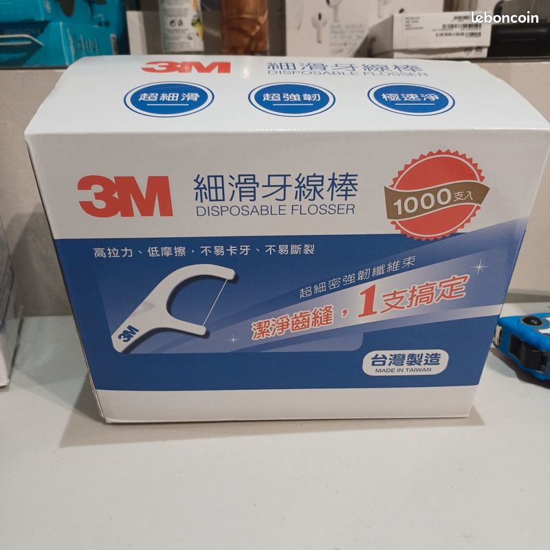Lot De 8 Boîtes De Fil Dentaire Dentalux - 80m Chacune (160m Total), Neuf Sous Emballage