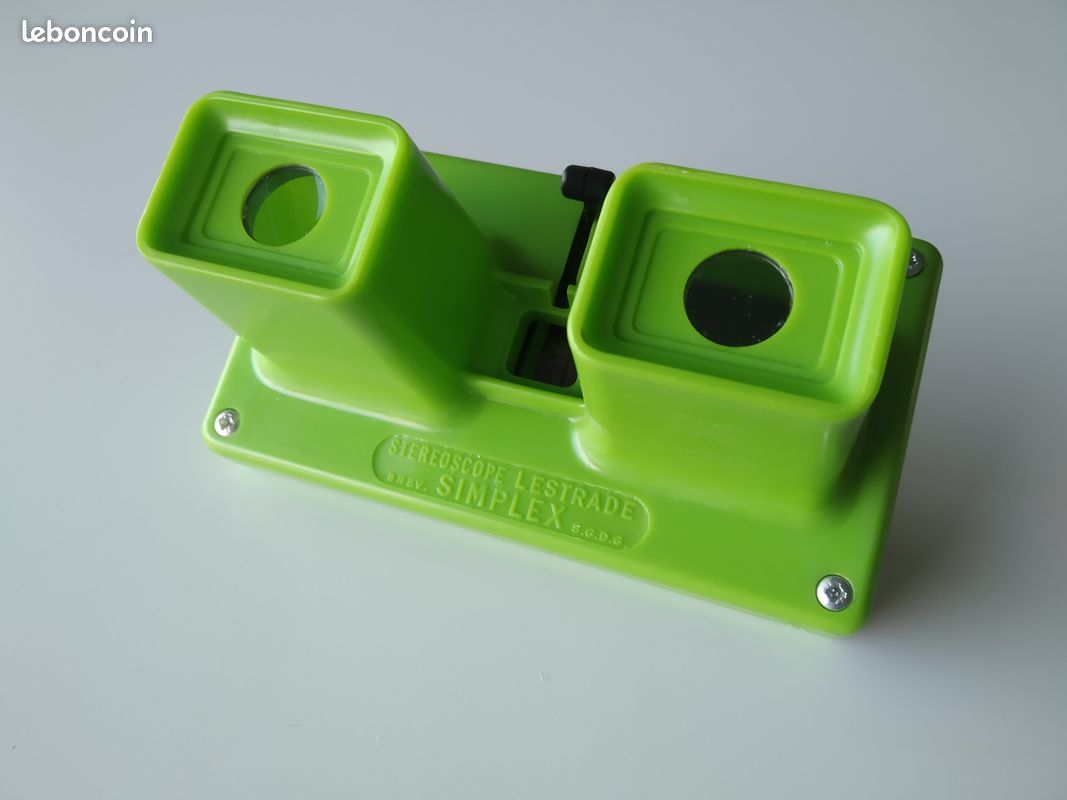 Visionneuse Lestrade Simplex vert pomme années 60 (image 1)