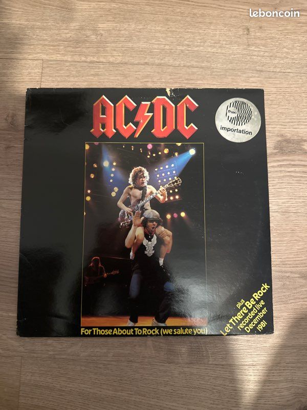 AC/DC - For those about to rock ( vinyle maxi single) (image 1)