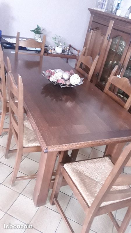 Salle a manger complète Living Confiturier Tale et 6 chaises (image 3)