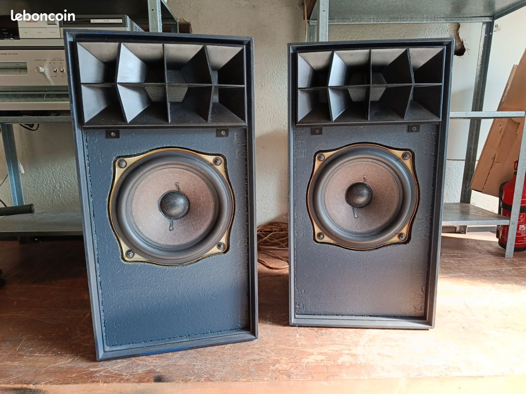 GRUNDIG SUPER HIFI BOX 450 Enceintes Speakers Vintage 2x 50W fully working EUR 52,10 - FR