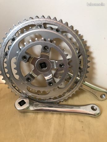 Pédalier Triple Stronglight 93 - 52/42/38 -170 mm -14 x 125
