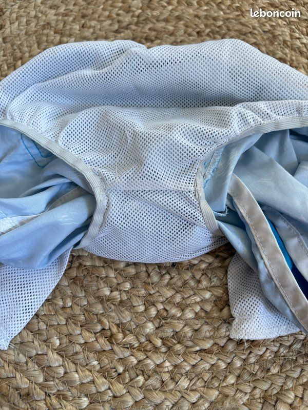 Short de bain bleu trois ans (image 5)