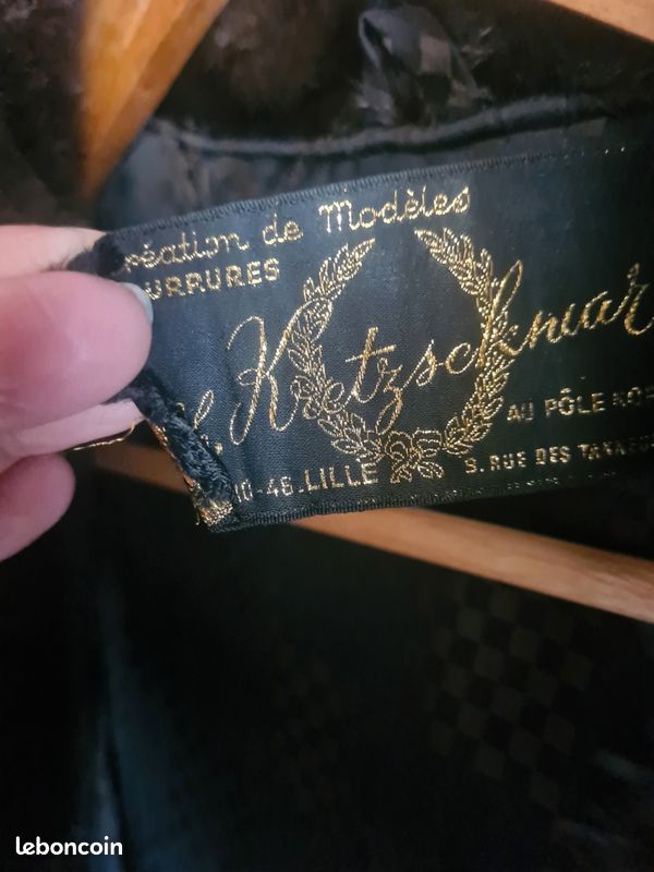 Manteau véritable fourrure (image 2)