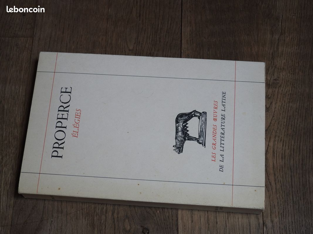 Properce: élégies (image 1)