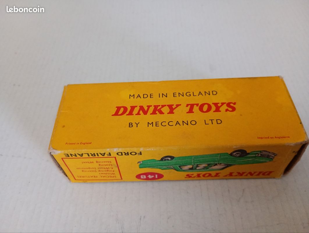 Boîte Dinky Toys 1417 Matra F1 – Vide – Bon état – Originale