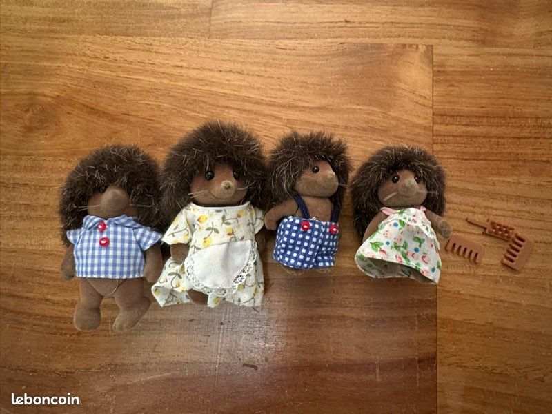 Famille Hérissons des Sylvanian Families (image 1)