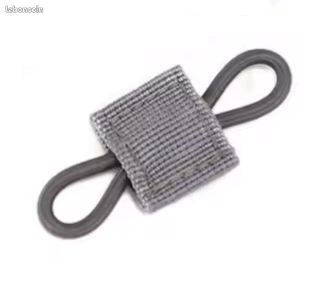 Lot de 20 tendeurs élastiques noirs de 15 cm avec boules - Attaches