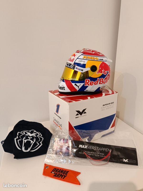 Casque Max Verstappen 1/2 Dutch GP 2022 - Collection