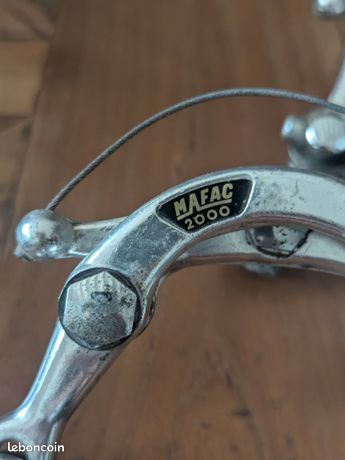 Étriers de freins pour vélo vintage MAFAC RACER, avant et